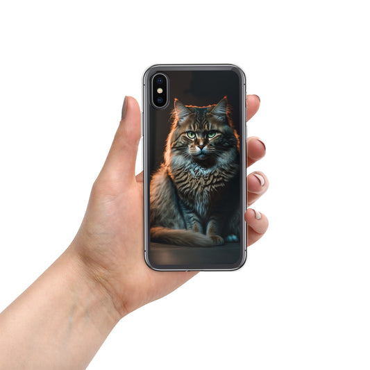 iPhone Case Fixing Cat