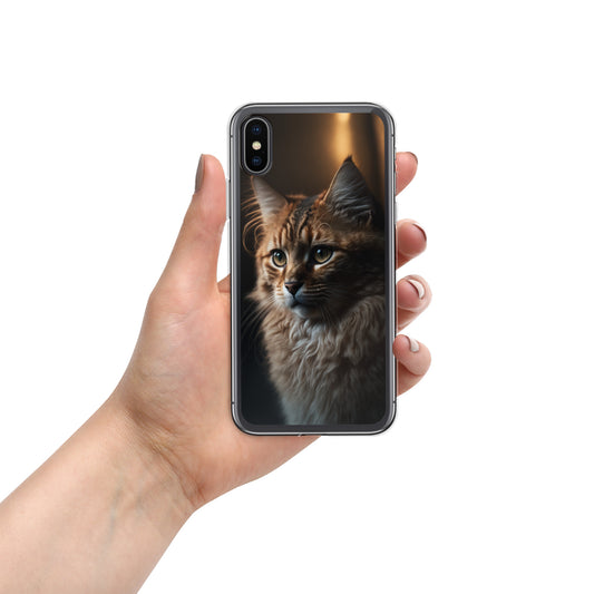 iPhone Case Thinking Cat